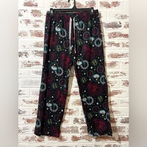 Harry Potter Pajama Pants Wizard Hogwarts Cotton Sz Medium